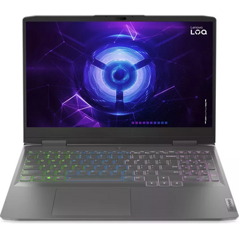  Ноутбук LENOVO LOQ 15IRH8 (82XV00KCRK) 15.6" IPS FHD/Core i7 13620H/16Gb/512Gb SSD/4060 8Gb/noOS/grey 