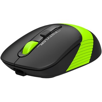  Мышь A4Tech Fstyler FG10CS Air (FG10CS Air Sports Green) черный/зеленый оптическая 2000dpi silent беспроводная 