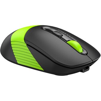  Мышь A4Tech Fstyler FG10CS Air (FG10CS Air Sports Green) черный/зеленый оптическая 2000dpi silent беспроводная 