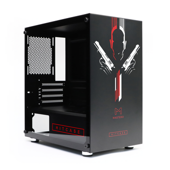  Корпус Mastero HitCase (MST-GCM-01-HC), mATX, Mini-Tower, USB 3.0, черный, без БП 