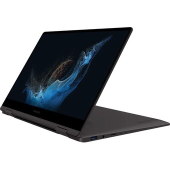  Ноутбук Samsung Galaxy Book 2 360 (NP730QED-KA1IN) Core i7 1255U 16Gb SSD512Gb Intel Iris Xe graphics 13.3" AMOLED Touch FHD (1920x1080) Win11H Eng 