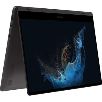  Ноутбук Samsung Galaxy Book 2 360 (NP730QED-KA1IN) Core i7 1255U 16Gb SSD512Gb Intel Iris Xe graphics 13.3" AMOLED Touch FHD (1920x1080) Win11H Eng 