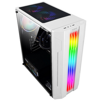  Корпус ALSEYE Auro 3.0-W Mini-ITX/Micro ATX/ATX, USB2.0*2+HD Audio+USB3.0*1, "H.D.D.(3.5")*2pcs+S.S.D(2.5")*2pcs, 354*185*413mm" 