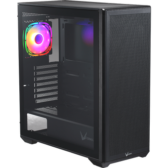 Корпус Formula Air Power G5 Plus черный без БП ATX 1x120mm 2xUSB2.0 1xUSB3.1 audio bott PSU 