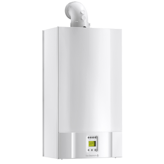  Газовый котел De Dietrich Zena MS 24 MI FF НС-1128817 настенный 24 кВт двухконтурный с закрытой камерой сгорания 