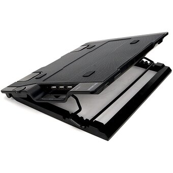  Подставка под ноутбук Zalman ZM-NS2000 Notebook Cooling Stand, Up to 17” Laptop, 200mm fan, 4 level angle adjustment 