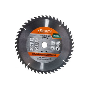  Пильный диск Sturm! 9020-230-22-48T 