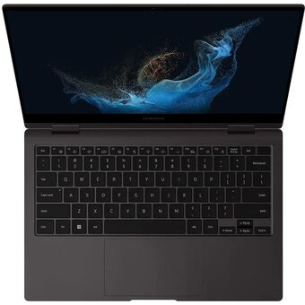  Ноутбук Samsung Galaxy Book 2 Pro NP930 (NP930QED-KB2IN) i7 1260P 16Gb SSD512Gb Intel Iris Xe graphics 13.3" AMOLED Touch FHD (1920x1080) Win11H Eng 
