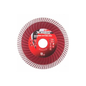  Диск Matrix 73194 алмазный отрезной Turbo Extra, 125х22,2мм, сухая резка 