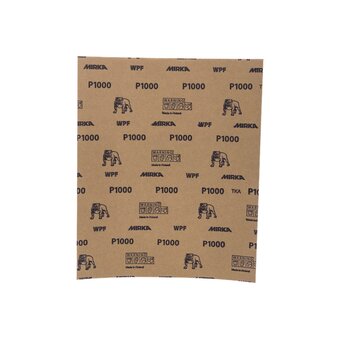  Водостойкая шлифовальная бумага наждачная MIRKA WPF Р 1000 2110105092RU 230*280 