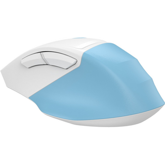  Мышь A4Tech Fstyler FG45CS Air (FG45CS Air USB (Lcy Blue)) голубой/белый оптическая 2000dpi silent беспроводная 