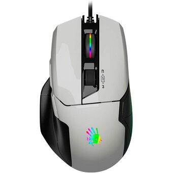  Мышь A4Tech Bloody W70 Max (Panda White) белый оптическая 10000dpi 