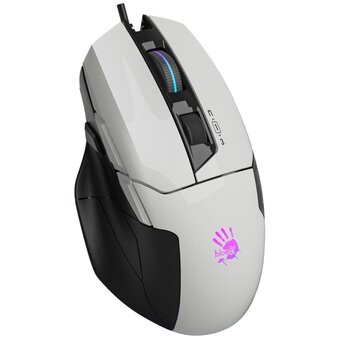  Мышь A4Tech Bloody W70 Max (Panda White) белый оптическая 10000dpi 