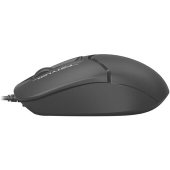  Мышь A4Tech Fstyler FM12ST (FM12ST Black) черный оптическая 1200dpi 