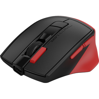  Мышь A4Tech Fstyler FG45CS Air (FG45CS Air USB (Sports Red)) красный/черный оптическая 2000dpi silent беспроводная 