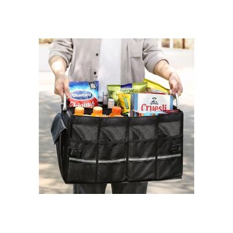  Автомобильный органайзер UGREEN LP256 80710 Car Trunk Organizer 55L Oxford+Aluminium Alloy Black 