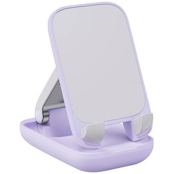  Подставка для смартфона Baseus Seashell (B10551500511-00) Folding Phone Stand Nebula Purple 