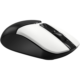  Мышь A4Tech Fstyler FB12S (FB12S USB Panda) черный/белый оптическая 1200dpi silent беспроводная BT 