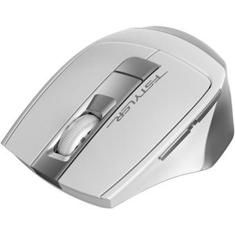  Мышь A4Tech Fstyler FG35S (FG35S USB Silver) серебристый/белый оптическая 2000dpi silent беспроводная 