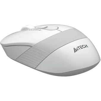  Мышь A4Tech Fstyler FG10CS Air (FG10CS Air Grayish White) белый/серый оптическая 2000dpi silent беспроводная 