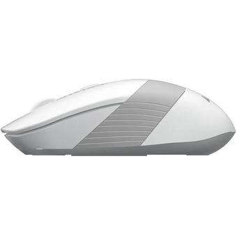  Мышь A4Tech Fstyler FG10CS Air (FG10CS Air Grayish White) белый/серый оптическая 2000dpi silent беспроводная 