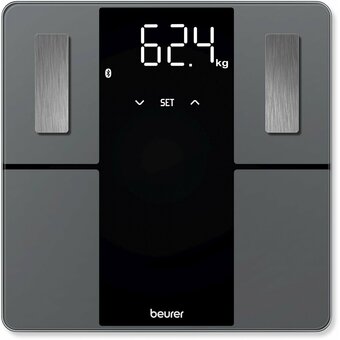  Весы напольные электронные Beurer BF500 Super Black Edition черный 