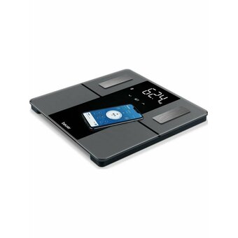  Весы напольные электронные Beurer BF500 Super Black Edition черный 