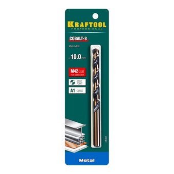  Сверло по металлу Kraftool Ccobalt 29656-10 10.0 х133мм 