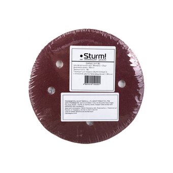  Шлифбумага круглая Sturm! DWS6010-9180 180мм зерно 180 