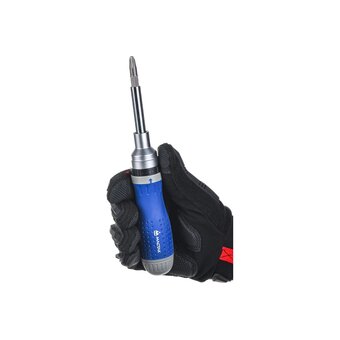  Отвёртка со сменными вставками Мастак 049-19B 19 в 1 