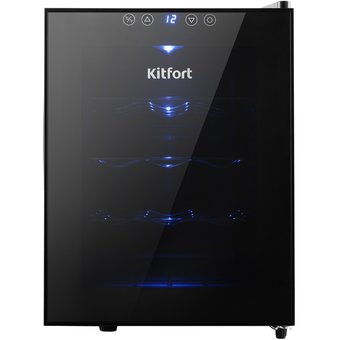  Винный шкаф Kitfort КТ-2408 черный 