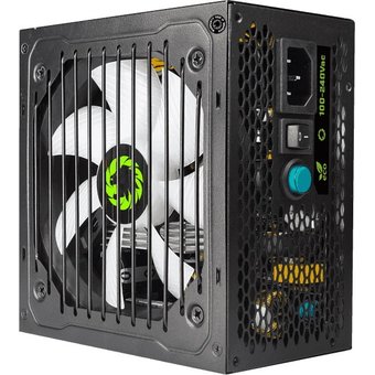  Блок питания GameMax VP-600-RGB 80+ ATX 600W, Ultra quiet 