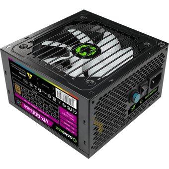  Блок питания GameMax VP-800-RGB 80+ ATX 800W, Ultra quiet 