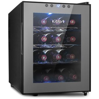  Винный шкаф Kitfort КТ-2408 черный 