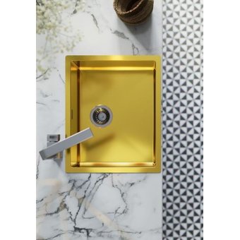  Мойка Alveus Quadrix Monarch 30 gold 450X450X200 золото 1103319 