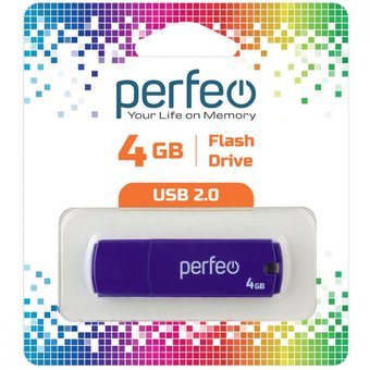  USB-флешка Perfeo C05 Purple (PF-C05P008) 8G USB 2.0 