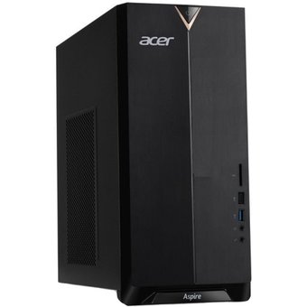  ПК Acer Aspire TC-886 DT.BDCER.005 MT i3 9100 (3.6)/4Gb/SSD256Gb/UHDG 630/Endless/GbitEth/220W/черный 