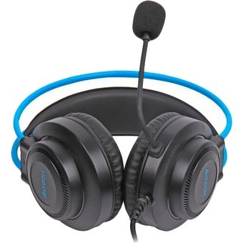  Наушники с микрофоном A4Tech Fstyler FH200U серый/синий 