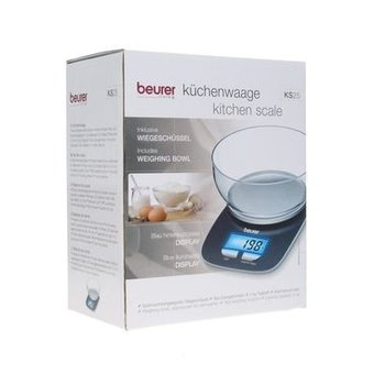  Весы кухонные Beurer KS25 черный 