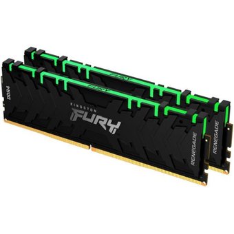  ОЗУ Kingston KF442C19RBAK2/16 DRAM 16GB 4266MHz DDR4 CL19 DIMM (Kit of 2) FURY Renegade RGB EAN: 740617321685 