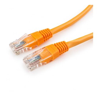  Патч-корд UTP Cablexpert PP12-2M/O кат.5e, 2м, литой, многожильный (оранжевый) 