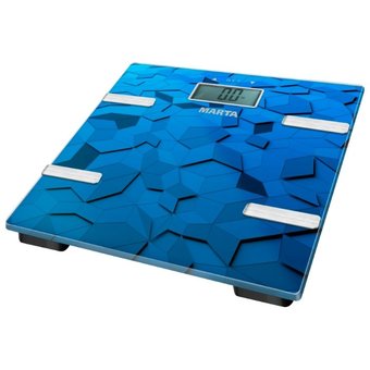  Весы напольные Marta MT-1675 синий сапфир 
