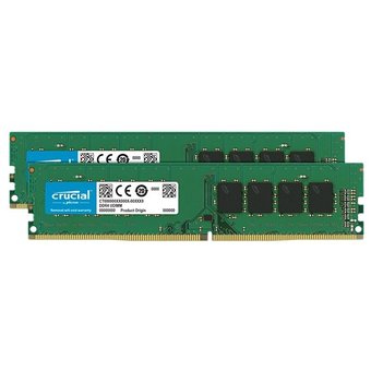  ОЗУ Crucial CT2K8G4DFS8266 DDR4 2x8Gb 2666MHz RTL PC4-21300 CL19 DIMM 288-pin 1.2В kit single rank 