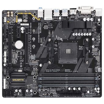  Материнская плата GIGABYTE GA-AB350M-DS3H V2 