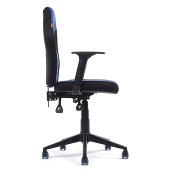  Кресло Chairman game 8 чёрное/синее 