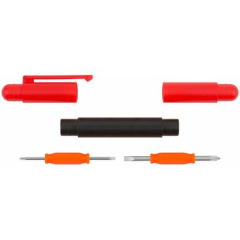  Отвертка для точных работ FIT Мини 56180 4-в-1 переставная 