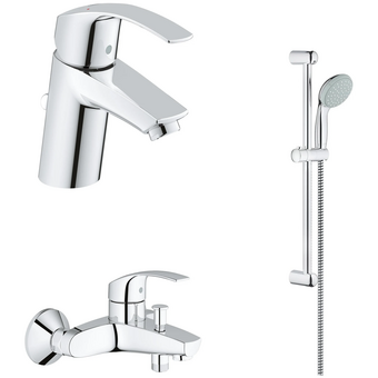  Набор смесителей для ванны Grohe Eurosmart 124446 (33265002,33300002,27853000) 