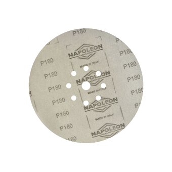  Шлифовальный круг на липучке ABRAFORM Giraffe Gold Р180 (AF100-GG-180) 225мм, 9 отв., 