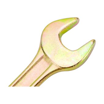  Ключ рожковый Сибртех 14309 14х17мм, желтый цинк 