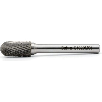  Борфреза твердосплавная сфероцилиндрическая, тип С Bohre 10-20-М-06-L70 (КБ001396) 